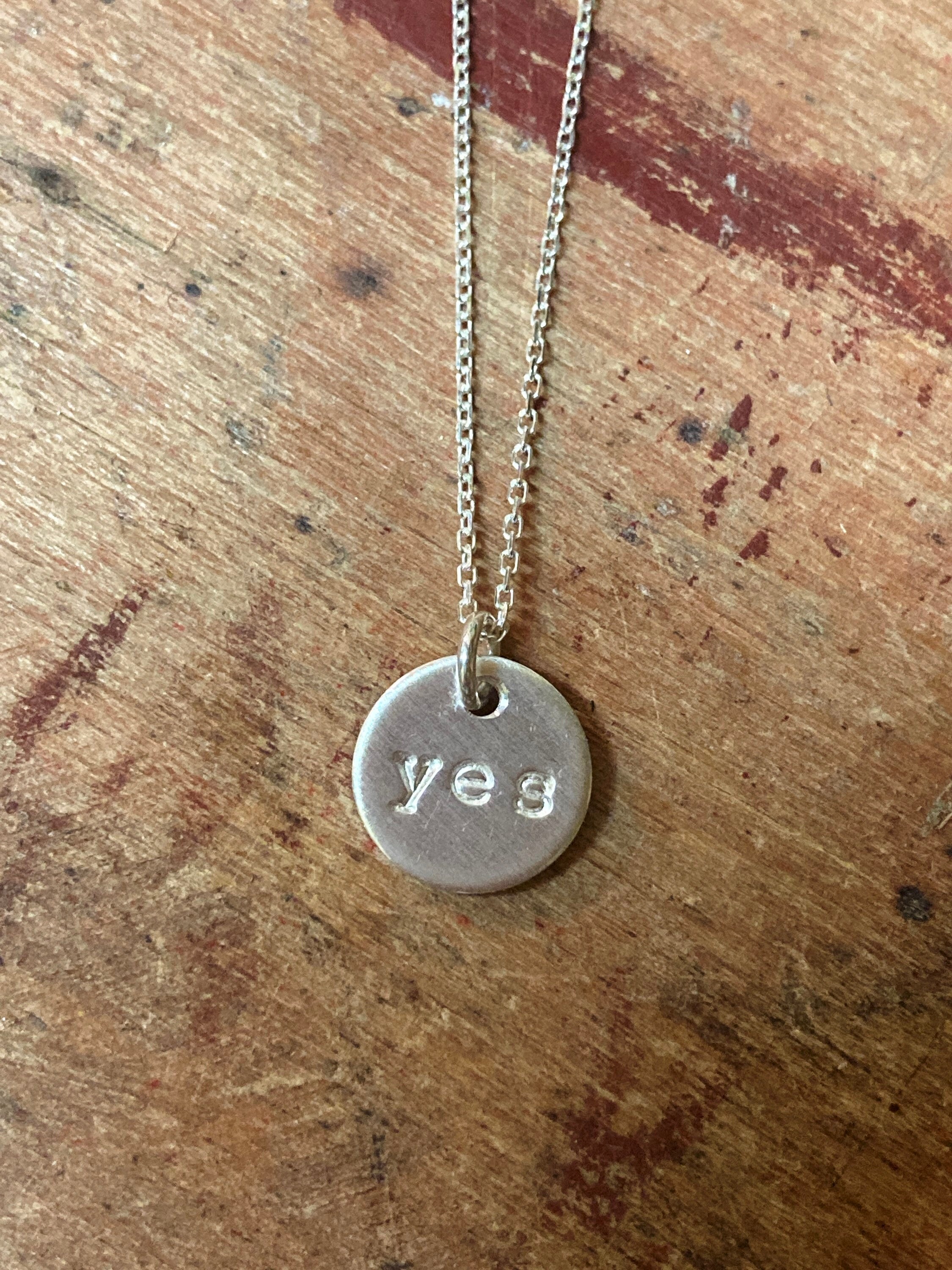 F*ck Yes Pendant Necklace - Gold