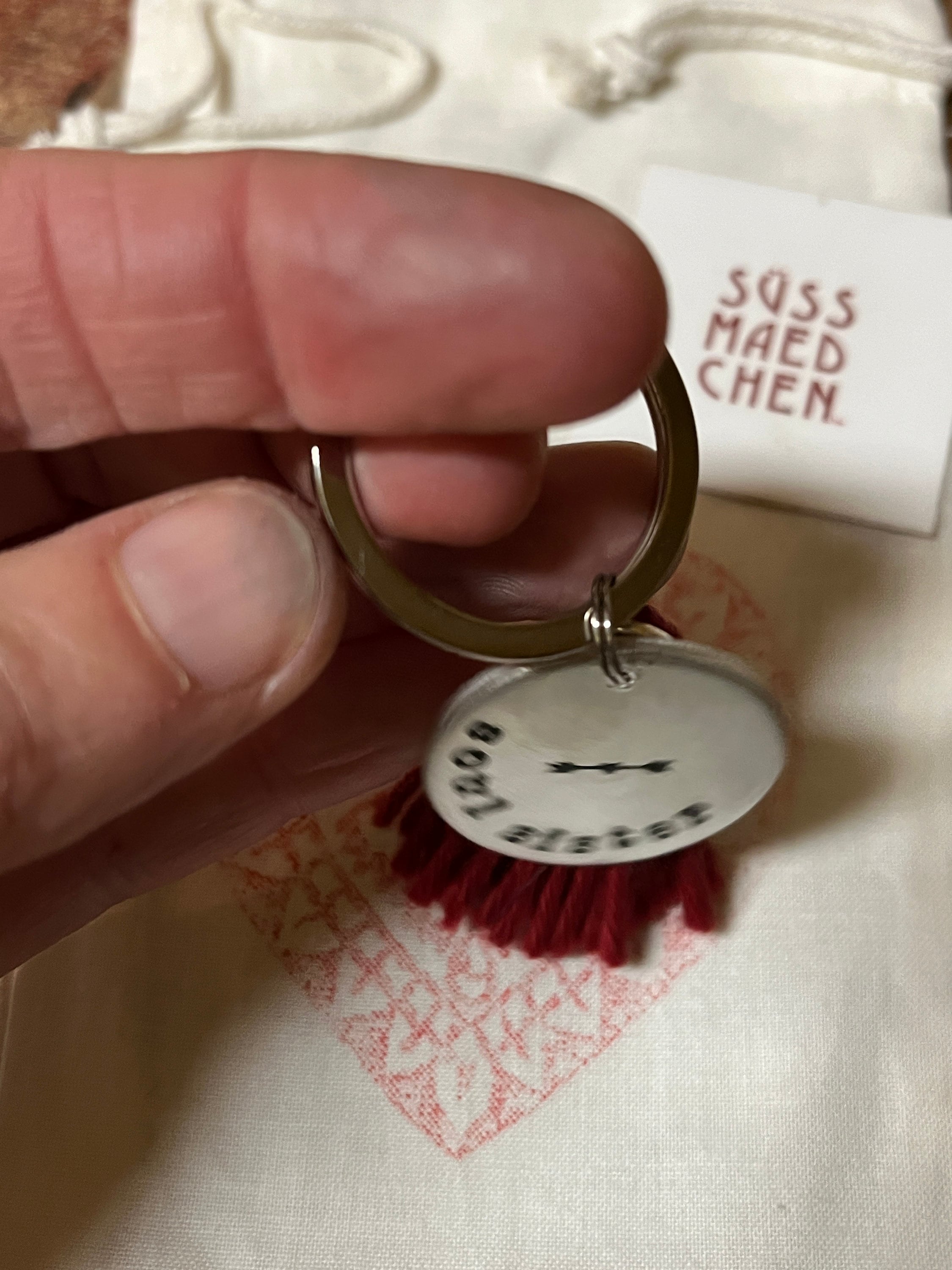 Soul Sister Definition Keychain - Cute Stainless Steel Gift For Best Friends, Sisters & Women