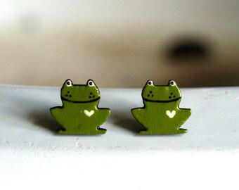 Frosch Ausschneiden Etsy