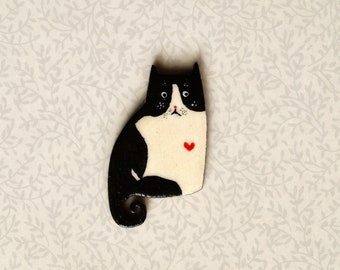 Broche gato Paul