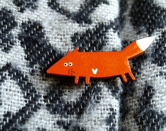 Brooch fox