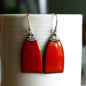 earrings enamel