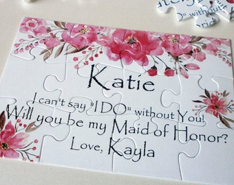 Bridesmaid Proposal, Will you be my bridesmaid, Bridesmaid gift, Bridesmaid card, Bridesmaid proposal, I can't say I do without you