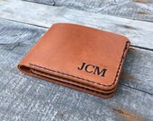 Unieke gepersonaliseerde Kangaroo lederen driebladige portemonnee