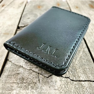 Känguru-Leder Vertikale Bifold-Brieftasche, kleine Brieftasche, 4 Kartentaschen, 2 Gebrauchstaschen, Leder-Jubiläums-Geschenkidee