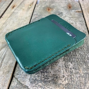 Känguru Leder Portemonnaie, Minimalistisches Leder Portemonnaie, Skinny Leder Portemonnaie, Vordertasche Portemonnaie, schlanke Leder Geldbörse, Schnelles Leder Geschenk