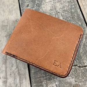 Cartera de piel de canguro personalizada con 7 bolsillos para hombre, regalo de tercer aniversario, fabricada en Australia con piel de grano completo