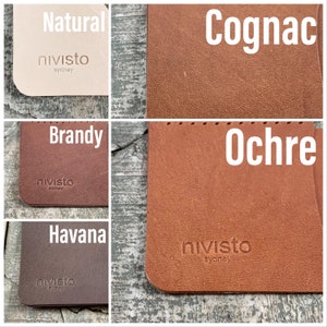 Cartera plegable de piel de canguro hecha a mano para hombre: cartera de piel fina, elegante y duradera, regalo perfecto para hombre, diseño clásico imagen 8