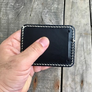 Minimalistische kaarthouder|Kangoeroeleren portemonnee|Minimalistische leren portemonnee|Gepersonaliseerde portemonnee|Dunne kaarthouder|1 kaartsleuf|1 geldzakje