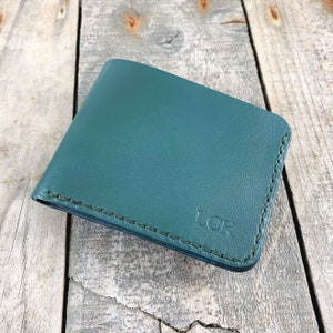 Kangaroo Leather Wallet, Personalized Leather Wallet, Leather Billfold Wallet, Leather Bi-Fold Wallet, Custom Leather Wallet, Gift For Men