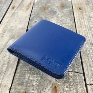 Cartera grande de piel de canguro personalizada con dos pliegues, 9 bolsillos personalizados, compatible con Europa, fabricada en Australia