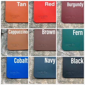 Cartera plegable de piel de canguro hecha a mano para hombre: cartera de piel fina, elegante y duradera, regalo perfecto para hombre, diseño clásico imagen 9