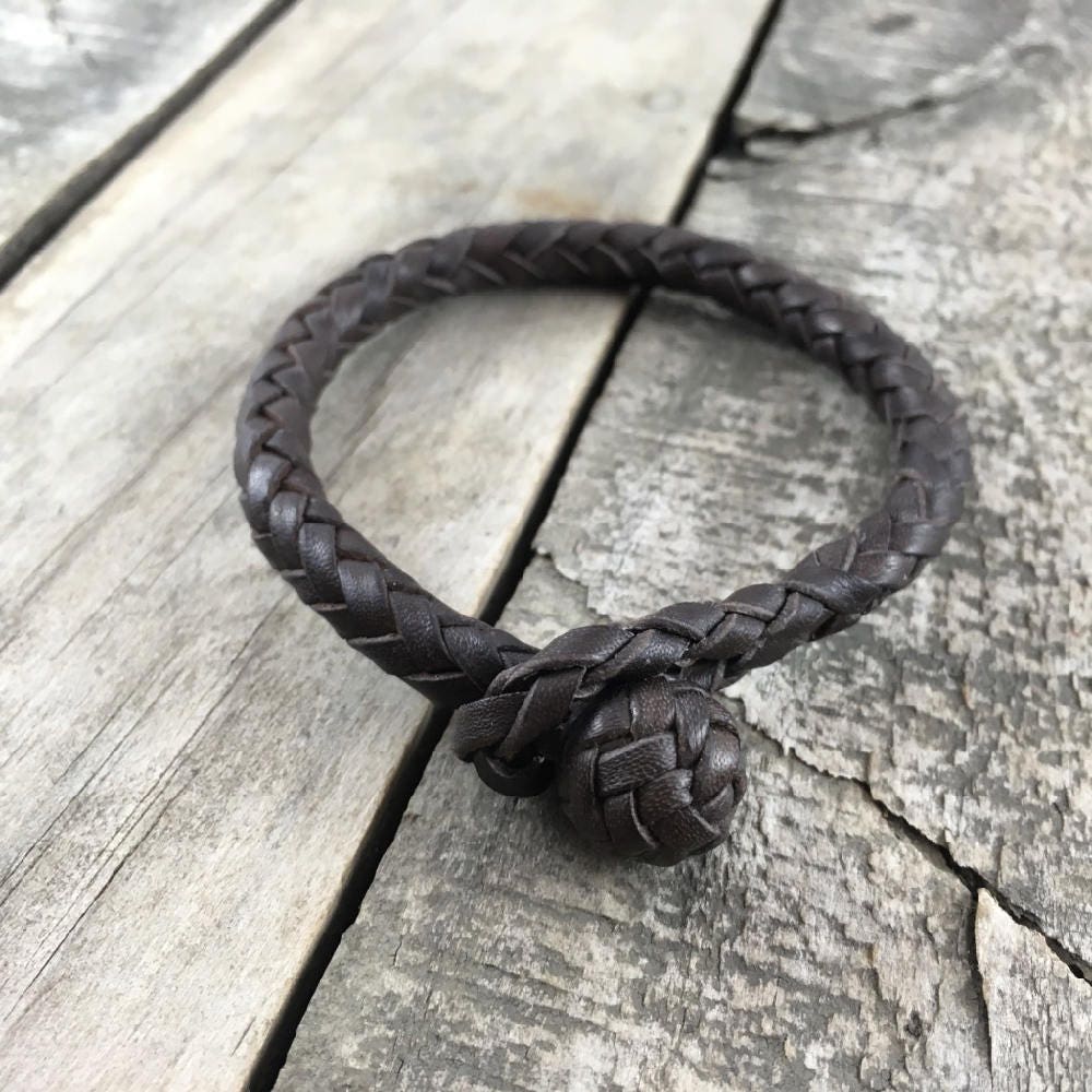 Kangaroo leather bracelet deals