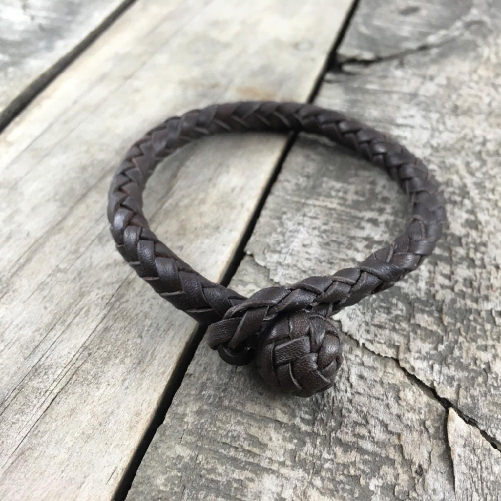 Kangaroo leather bracelet