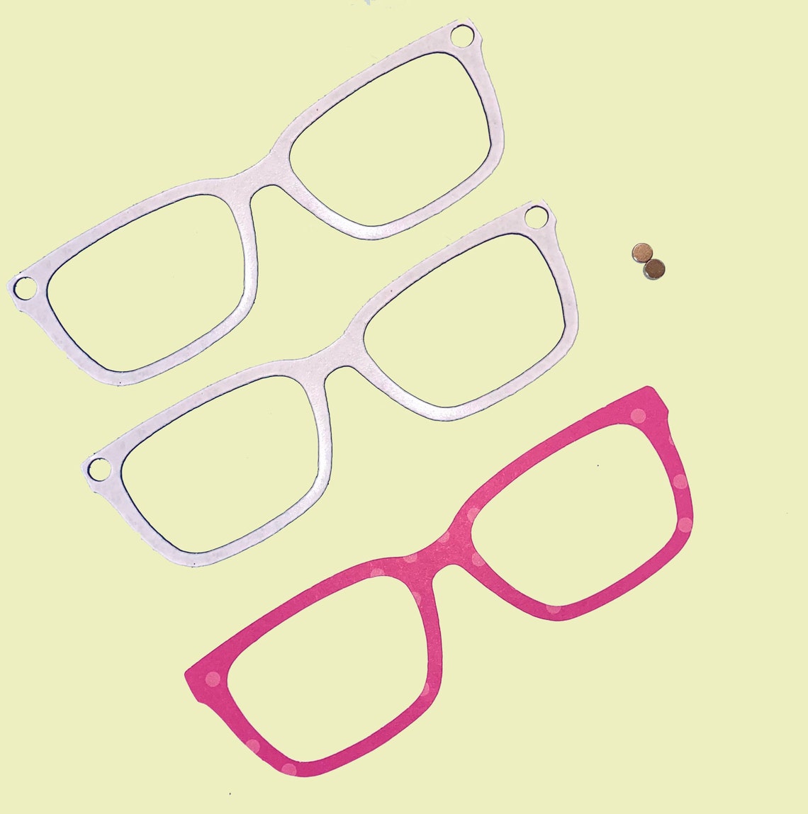 Customize Your Glasses Topper Creation Kit Etsy