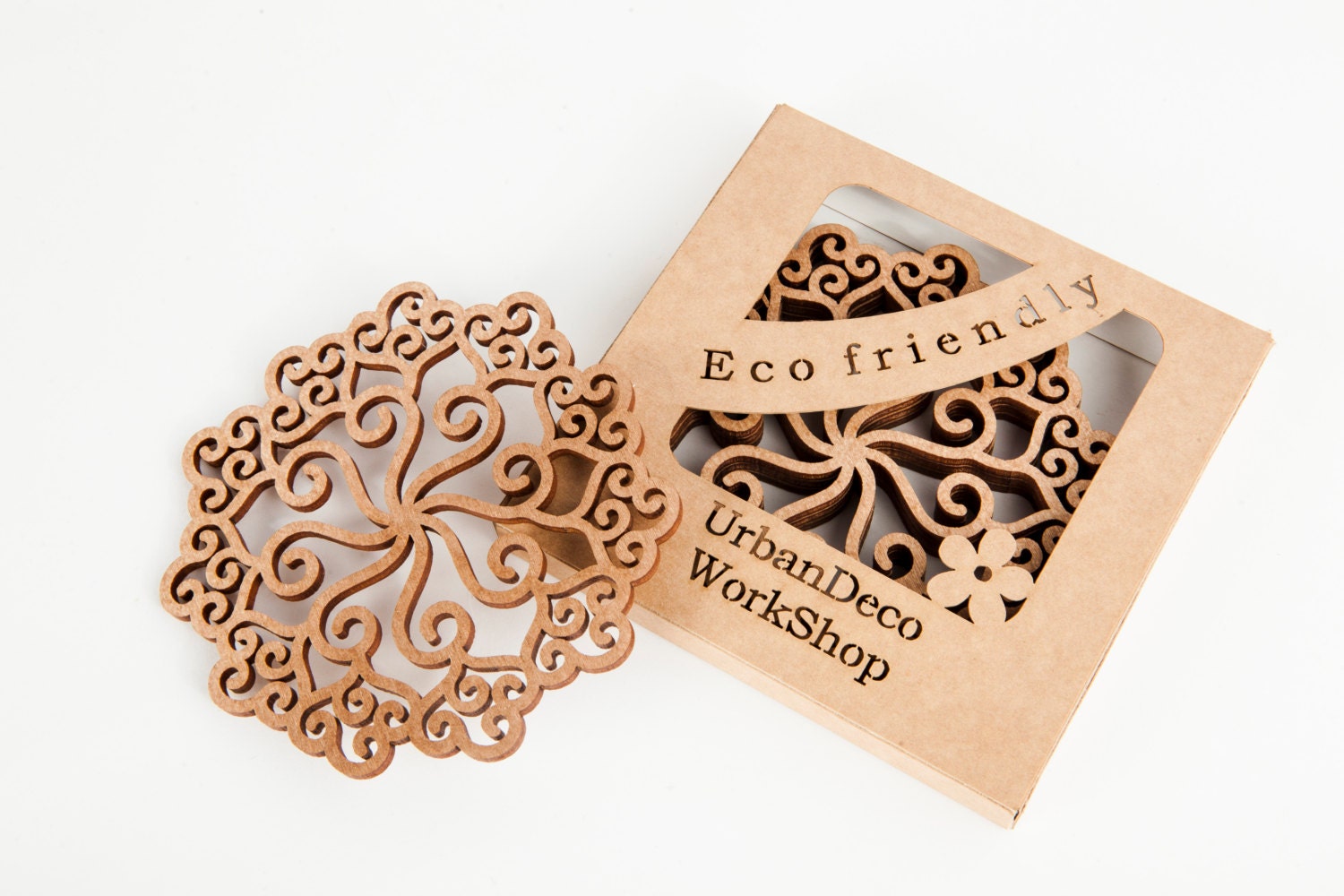 Set of 2 coasters coaster coasters table decor kitchen Etsy