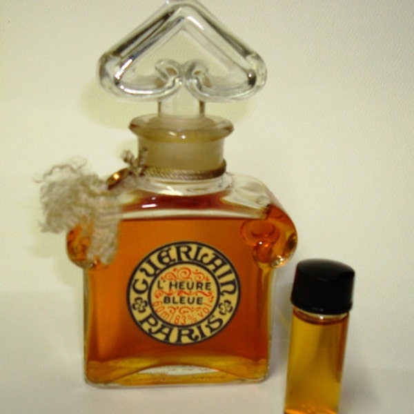Vintage Niche Perfume, Decant From Flacon 1960's, L'Heure Bleue Extrait Or Mitsouko Extrait, discontinued, old formula, read Description