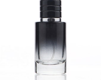 black perfume bottle