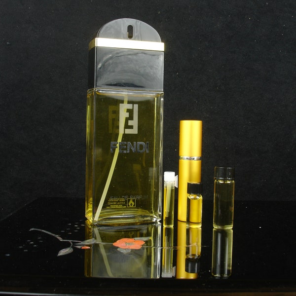 Decant From Flacon, Niche Perfume, Vintage 1980's Fendi Eau de Parfum, Glass Vials/Spray, perfume for women, discontinued, See Description