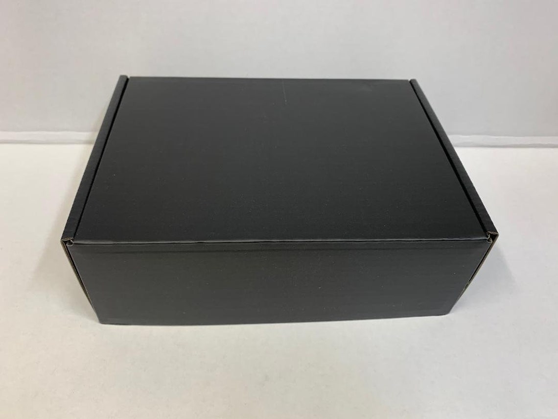 Pack of 220 Black Shipping Box 8 X 5.75 X Etsy India
