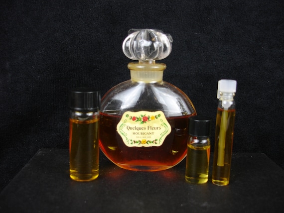 Queques Fleurs Pure Parfum VINTAGE QUELQUES FLEURS HOUBIGANT