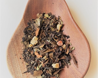 Té blanco de cereza y melón //Regalo de té suelto// Té de frutas de mezcla// Infusión fría y caliente// Té blanco humésico y cremoso para TODAS las estaciones