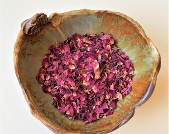 Pétales de rose naturels séchés// Tisanes//Confettis de mariage biodégradables