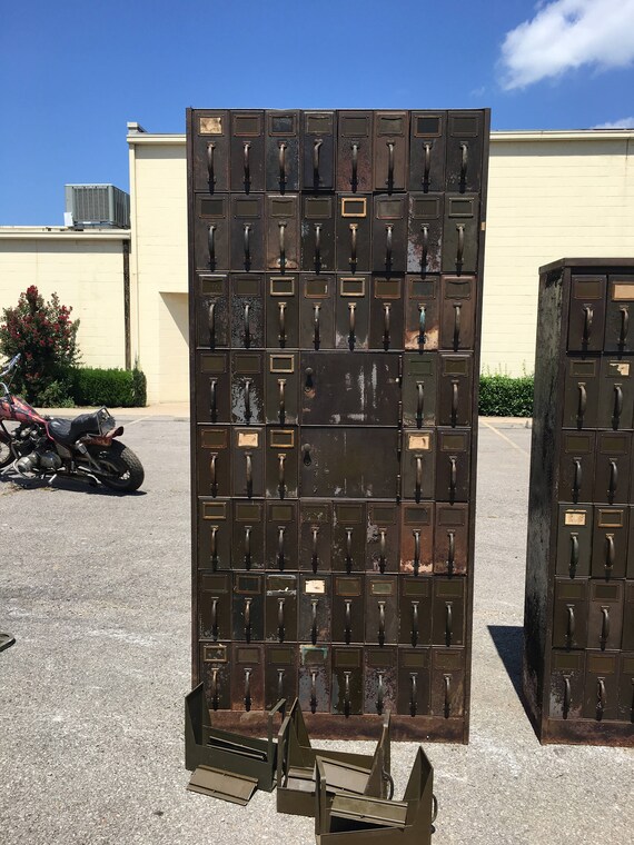 Massive Art Metal Vintage Mail Sorter Library Massive Art Metal Vintage