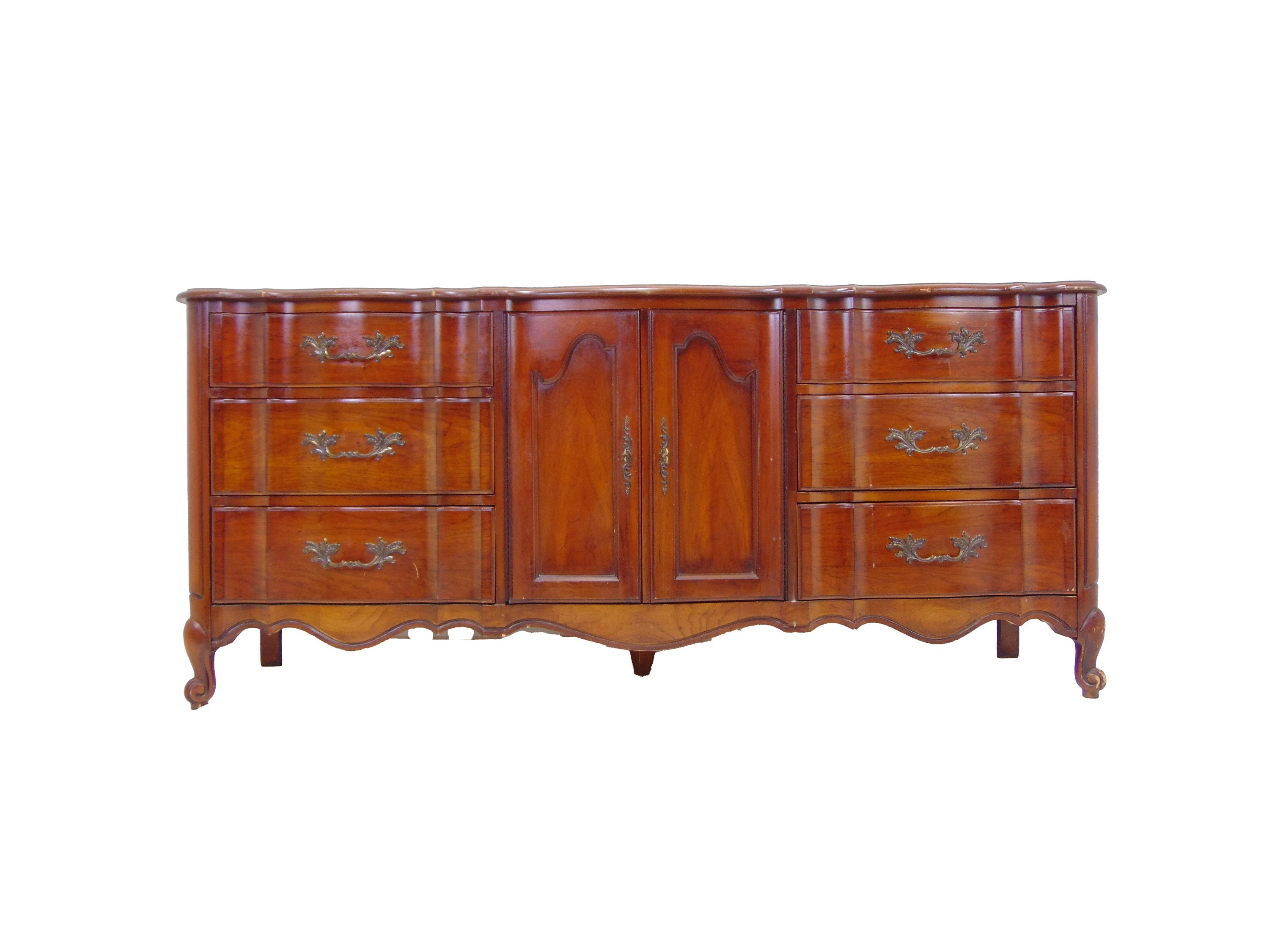 Vintage French Provincial Style Dresser by White Fine Furniture Etsy