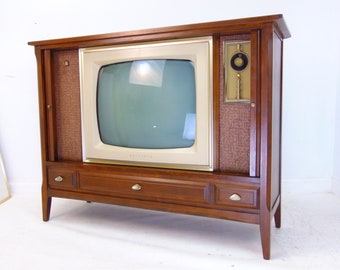 Haywood Wakefield Custom Encased Vintage Mid Century Television