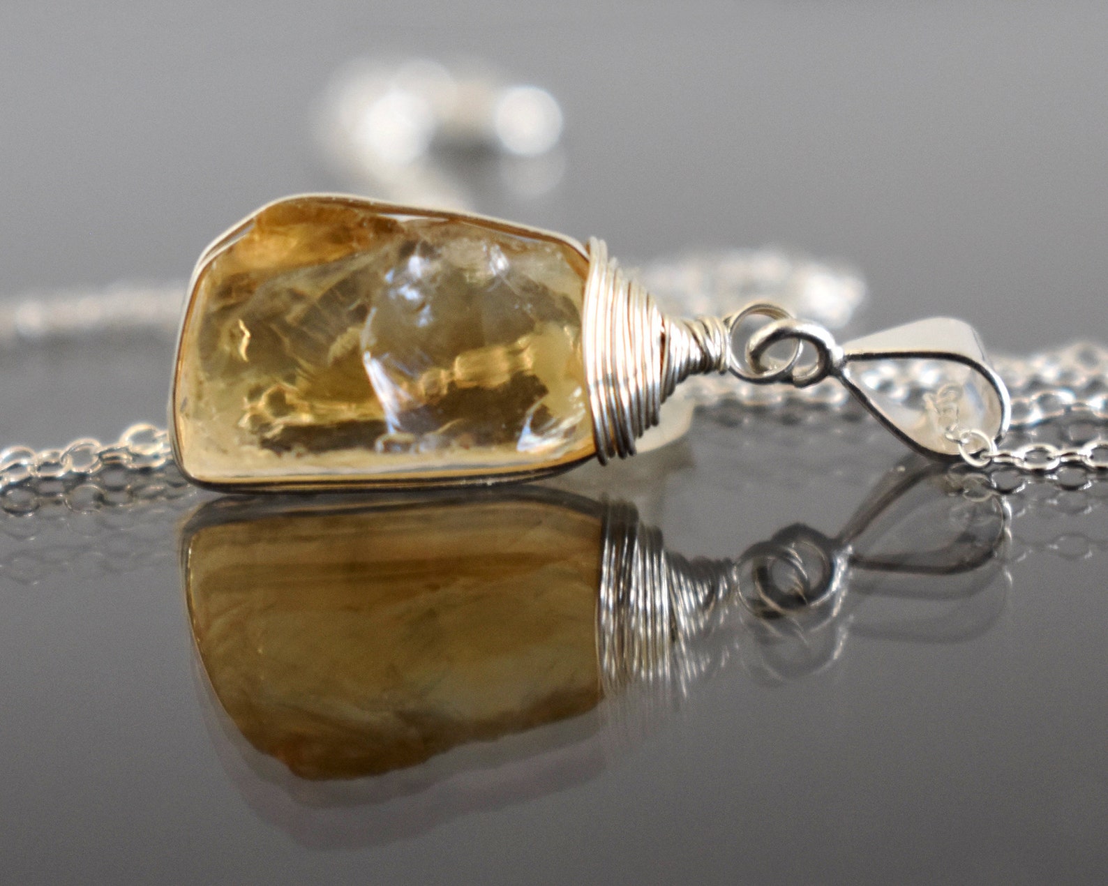 Collier Citrine 