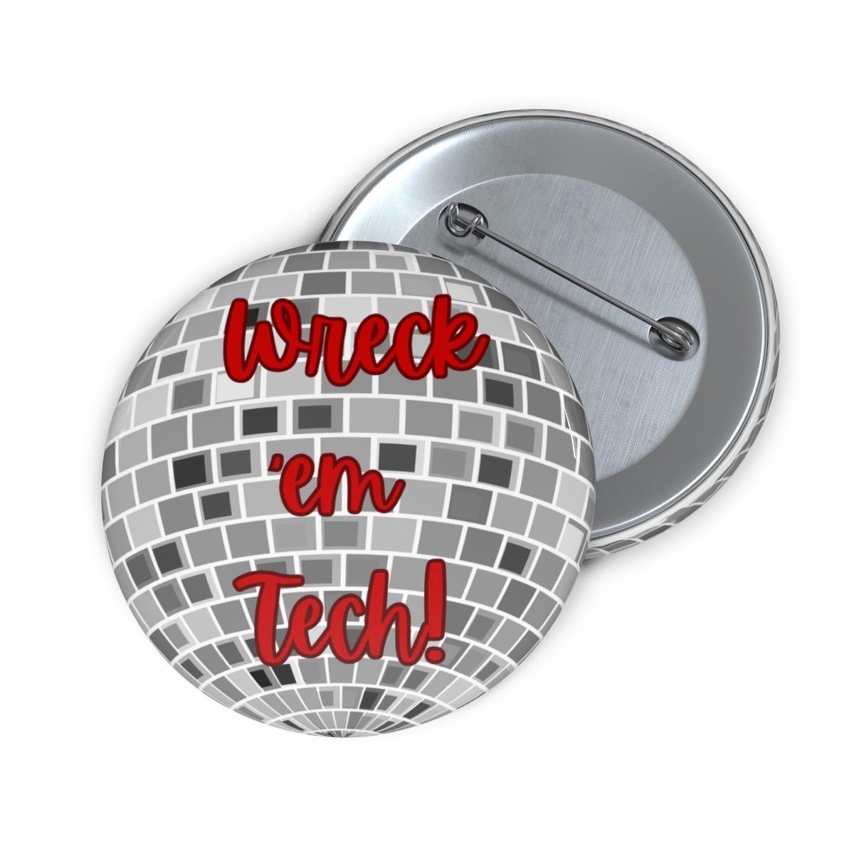 Texas Tech Game Day Pin Buttons Accessories - Etsy