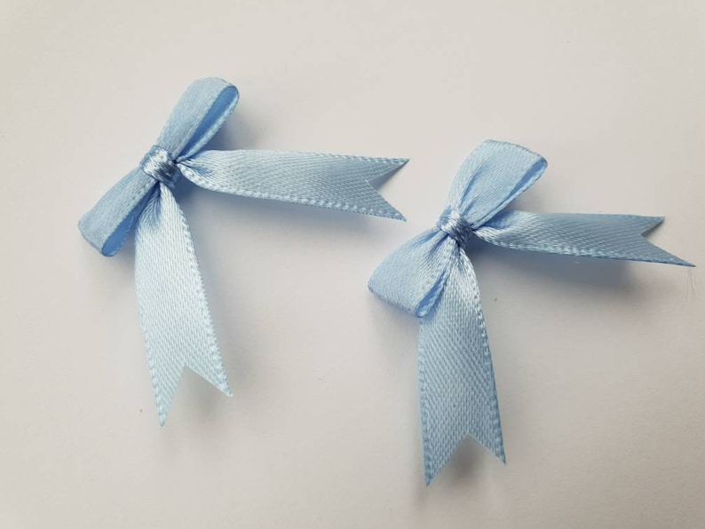 50 100 Baby Blue Mini 9mm Satin Ribbon Bows Applique Etsy 50 100 Baby Blue Mini 9mm Satin Ribbon Bows Applique Etsy