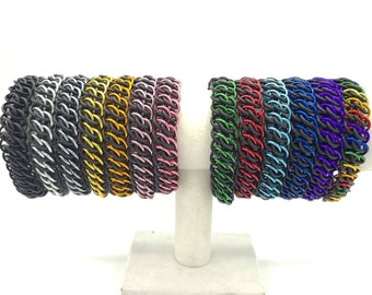 Custom GSG Chainmail Stretchy Bracelet
