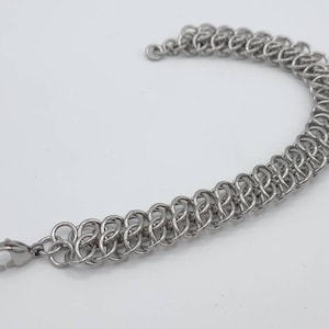 Stainless Steel Chainmail Bracelet - GSG Weave
