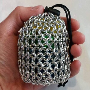 Chainmail Dice Bag Small image 4