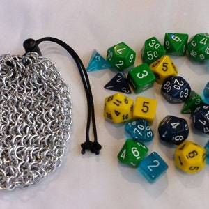 Chainmail Dice Bag Small image 2