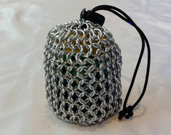 Chainmail Dice Bag - Small