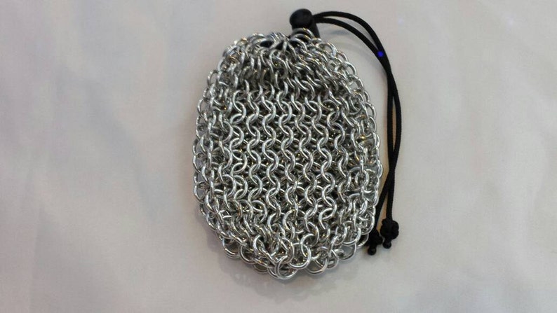 Chainmail Dice Bag Small image 3