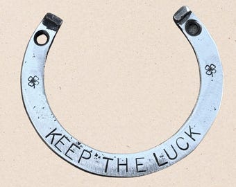 Hand Forged Wedding-Bridal-Anniversary-Personalized-Rustic-Home-Farmhouse-Décor-Lucky-Horse-Pet Gift-Horseshoe