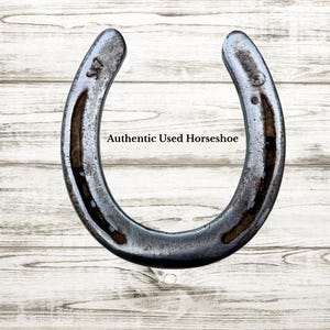Authentic Rustic Used Horseshoe • Good Luck Wall Decor • Pennsylvania Dutch Folk Art