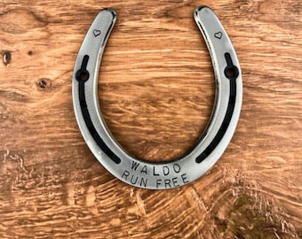 Wedding-6th Anniversary-Housewarming-Personalized Horseshoe Gift