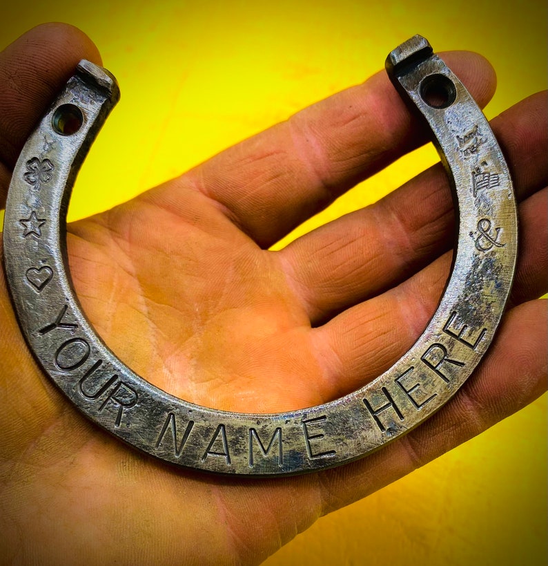 Wedding Gift Bridal Gift Anniversary Gift Iron Horseshoe Etsy