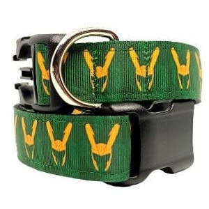 Marvel dog collars hot sale loki