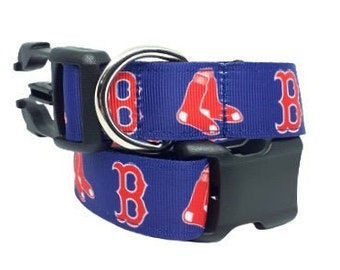 red sox cat collar