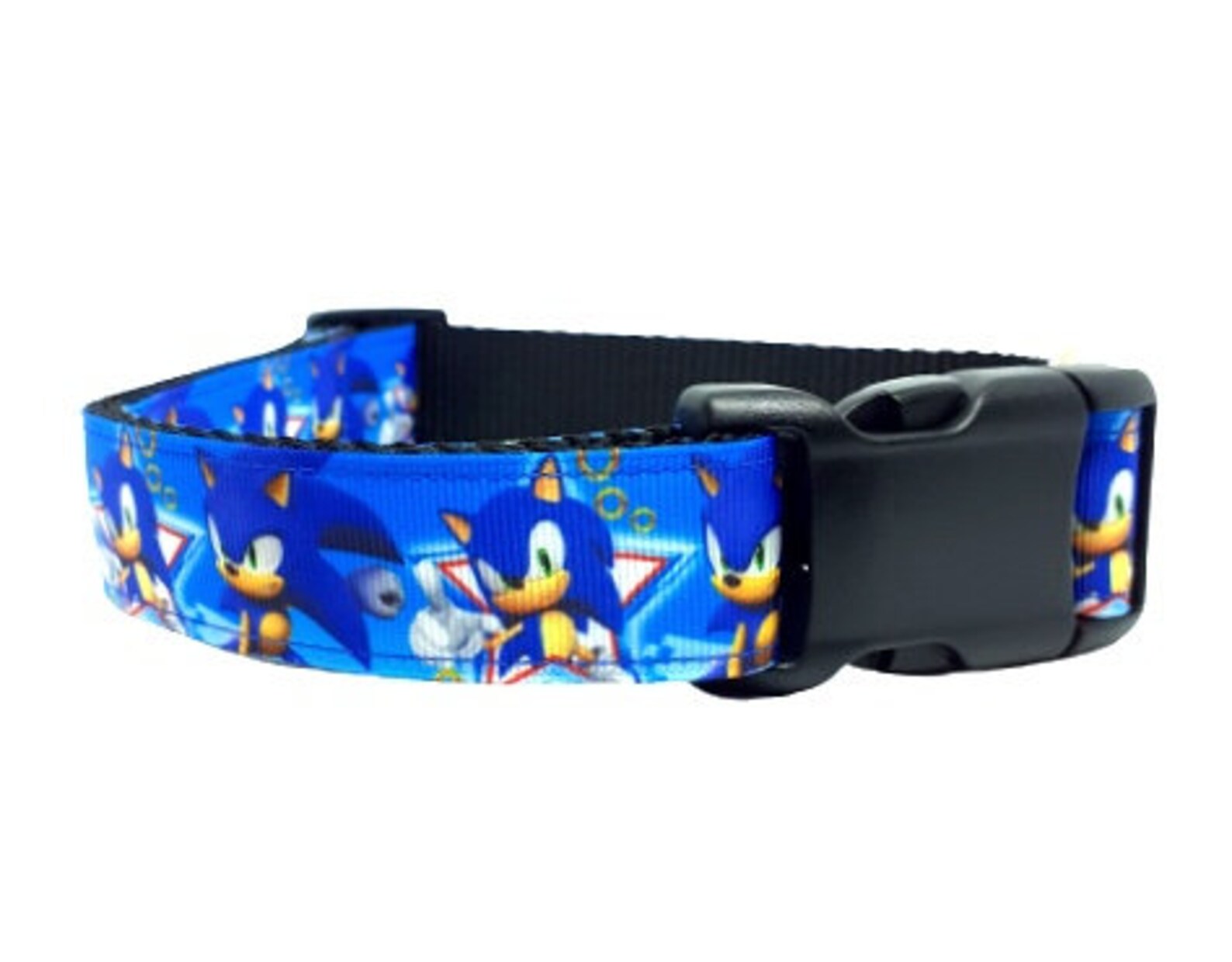 Sonic the Hedgehog Dog Collar Sonic Dog Collar Video Game Etsy