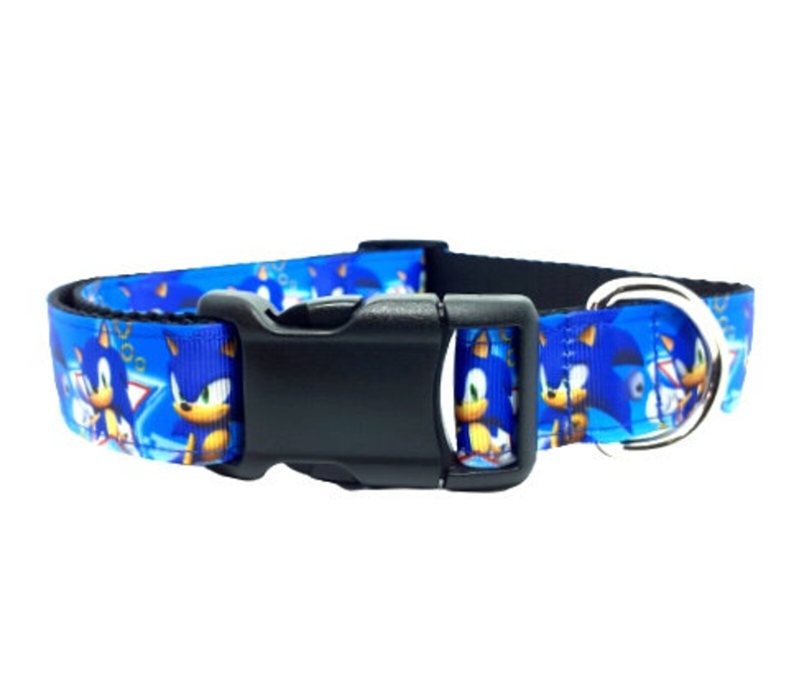 Sonic the Hedgehog Dog Collar Sonic Dog Collar Video Game Etsy