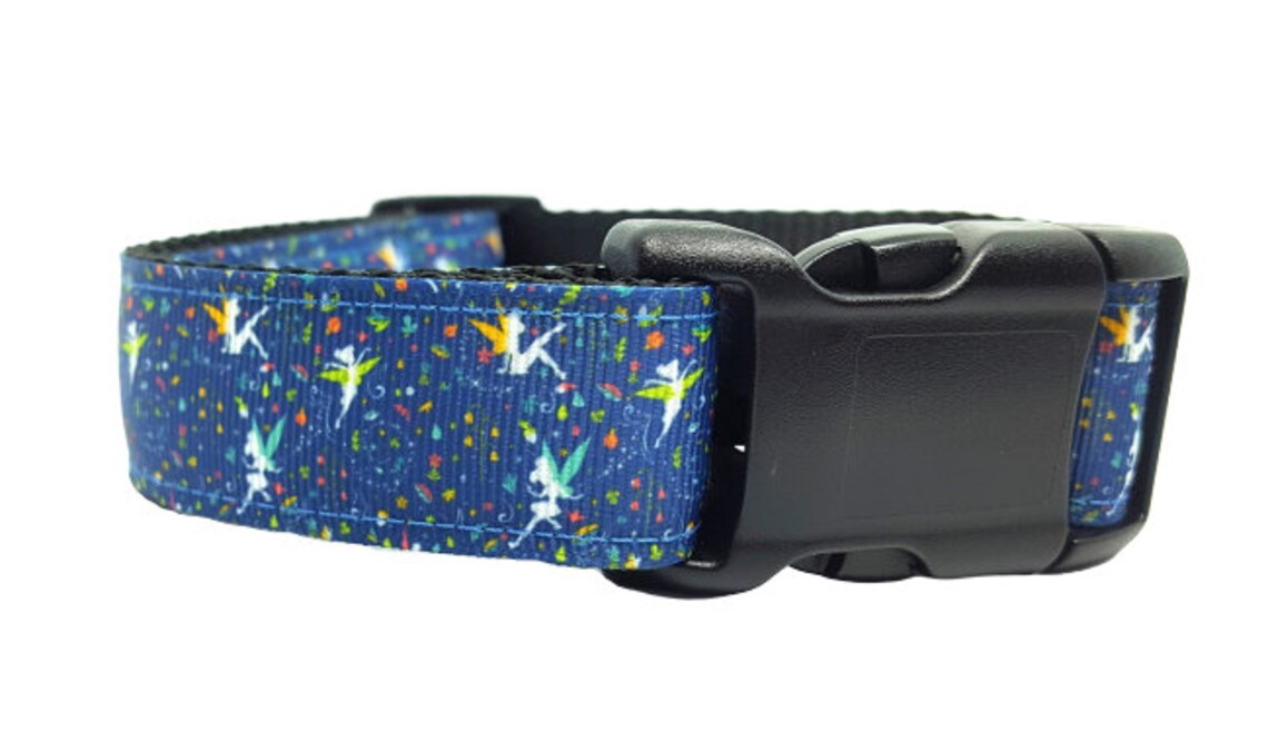Tinker Bell Dog Collar Fairy Dog Collar Disney Dog Collar Etsy