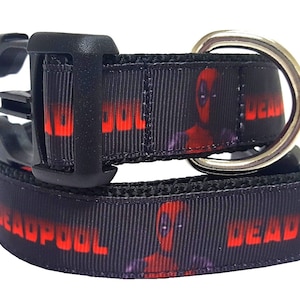 Deadpool dog outlet collar