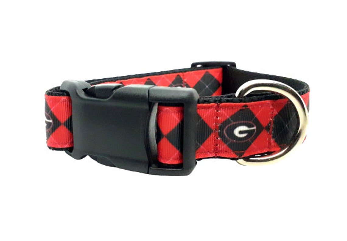 Bulldogs Dog Collar UGA Dog Collar Bulldogs Dog Etsy